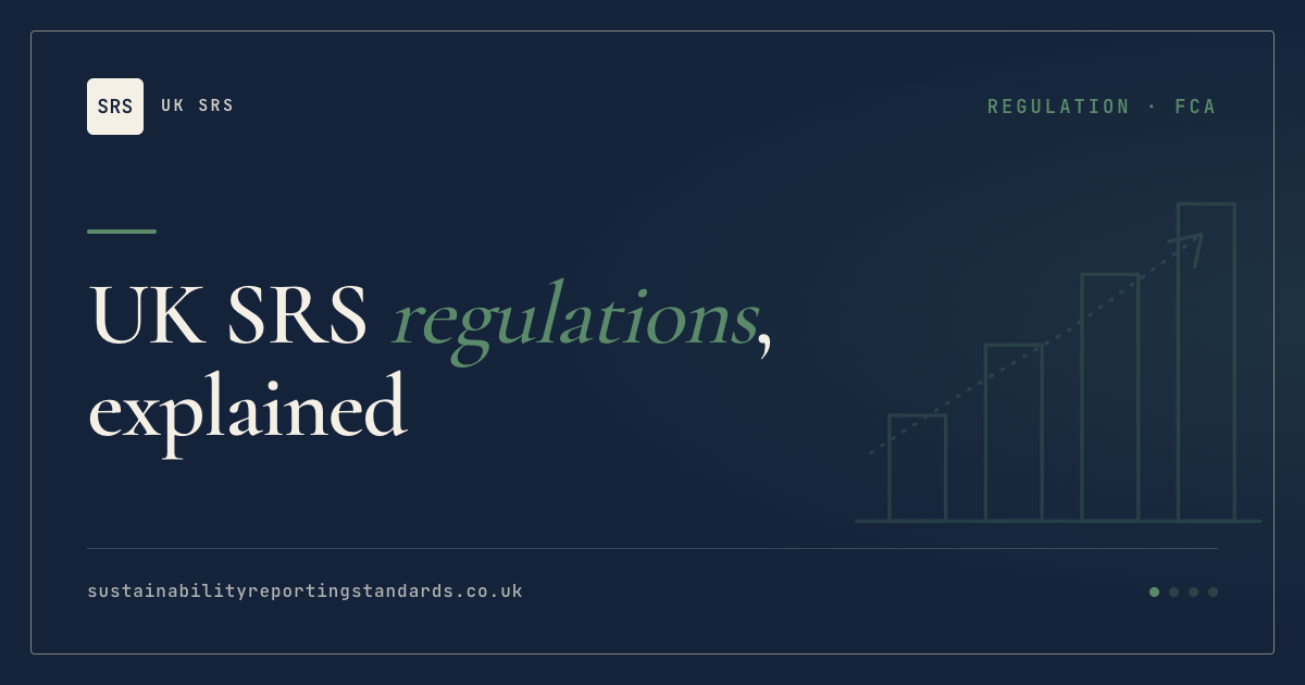 UK SRS Regulations — Four-Layer Framework and Five Regulators | UK SRS